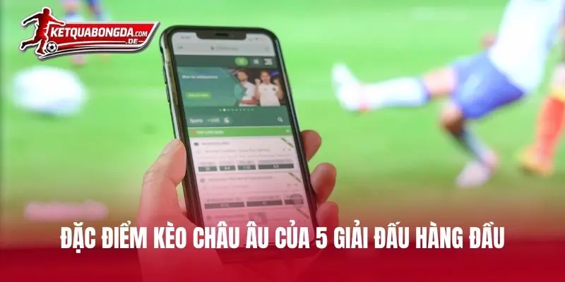 Đặc điểm kèo châu Âu của 5 giải đấu hàng đầu